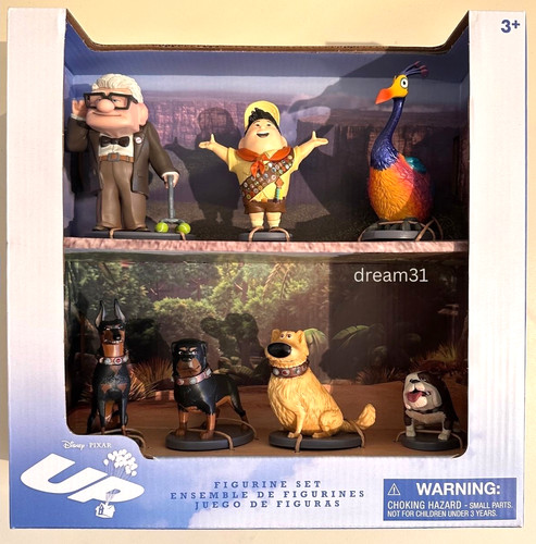 Nib disney pixar figurine 7 - disney,