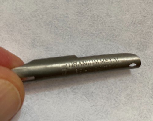 Unusual element labeled - labeled, pen
