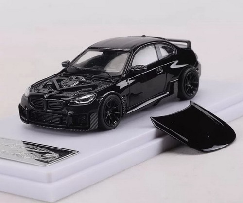 Scale bmw m2 g87 black - 1/64,