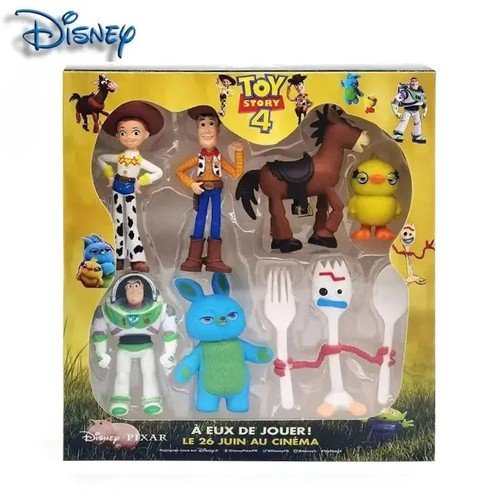 7pcs cartoon character - character, action