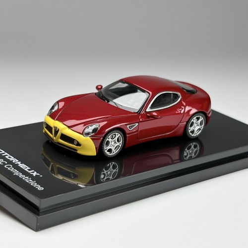Scale alfa romeo 8c - 1/64,